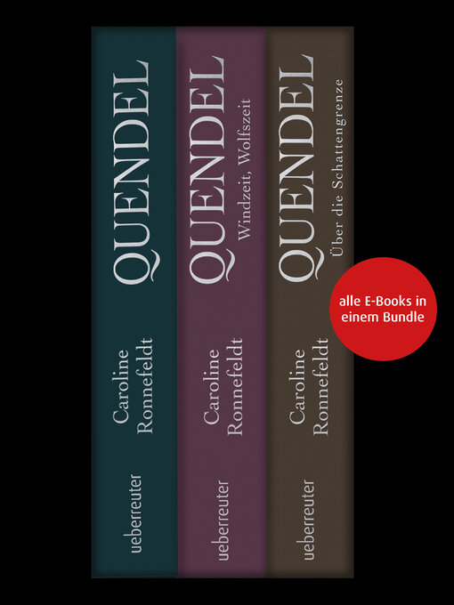 Title details for Quendel. Die Hügelland-Saga (Bundle) by Caroline Ronnefeldt - Wait list